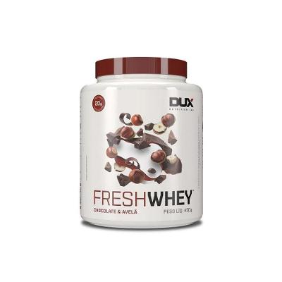 Fresh Whey DUX Nutrition 450g Sabor Chocolate E Avelã