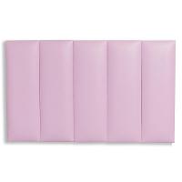 Cabeceira Modulada Adesiva Estofada Solteiro - Kit 5 Placas - 3