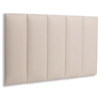 Cabeceira Modulada Adesiva Estofada Solteiro - Kit 5 Placas - 1