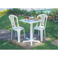 Mesa Tramontina Itaparica Polipropileno Branco 60x60cm - 4