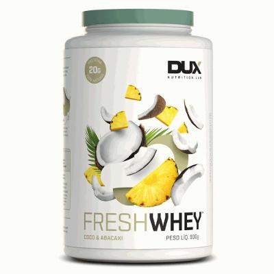 Fresh Whey DUX Nutrition 900g Sabor Abacaxi E Coco