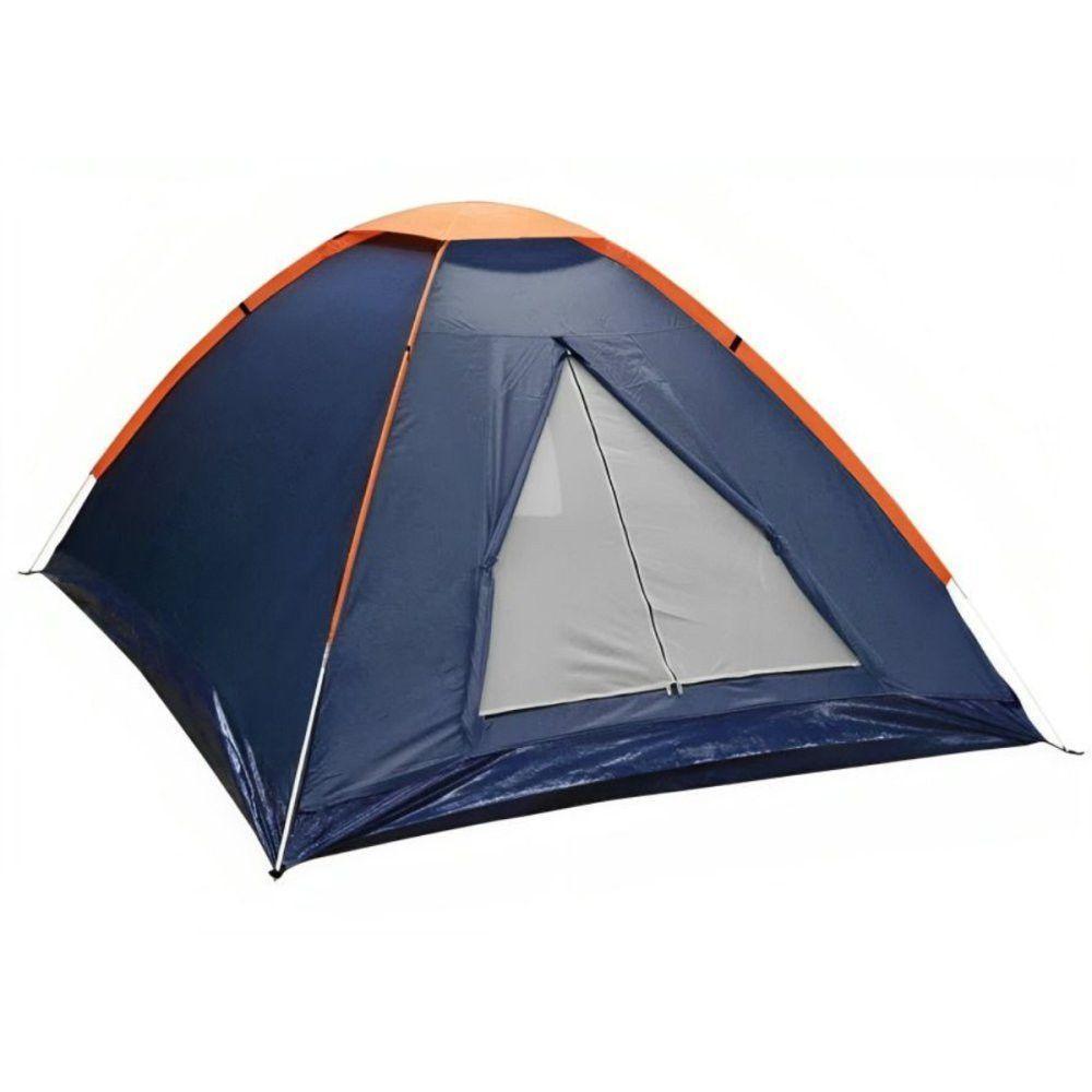 Barraca Iglu 3 Pessoas Nano Flex Poliéster Azul Prática - 1