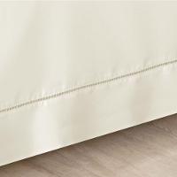 Saia Para Cama Box 200 Fios Bia Casal Padrão 01 Peça 80% Algodão 20% Poliéster - Palha - 2