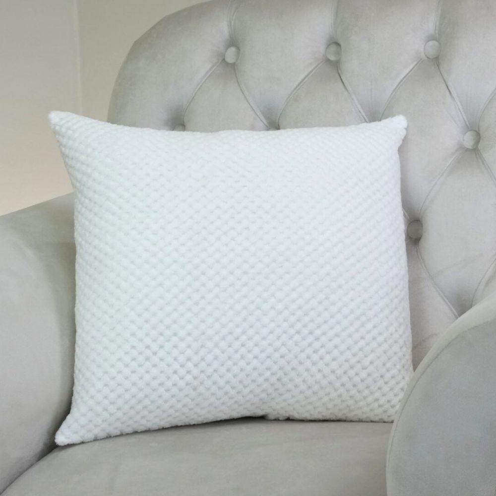 Capa Para Almofada Sonhare 1 Peça 45cm X 45cm Tecido Soft Com Zíper 100% Poliéster - Palha - 1