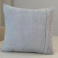 Capa Para Almofada Sonhare 1 Peça 45cm X 45cm Tecido Soft Com Zíper 100% Poliéster - Cinza - 2