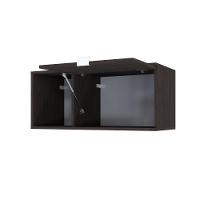 Armário Aéreo Com nicho E Porta Basculante 35x80x35cm Wlnp80 Terracota - Branco - 5