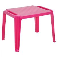 Mesa Infantil Tramontina Dona Chica Polipropileno Rosa - 1