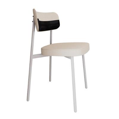 Cadeira Alloa Fixa C/4 Pés 50 X 44,7 X 83,8 Cm C/1 Un. Corriente Palha/courino Preto Corriente Palha/courino Preto
