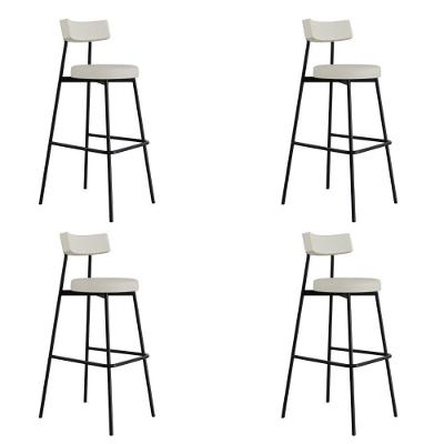 Banqueta Alta Stout Ae: 100 / Aa: 75cm C/04 Un. Bqst7510.4 Areia Corriente Areia Corriente