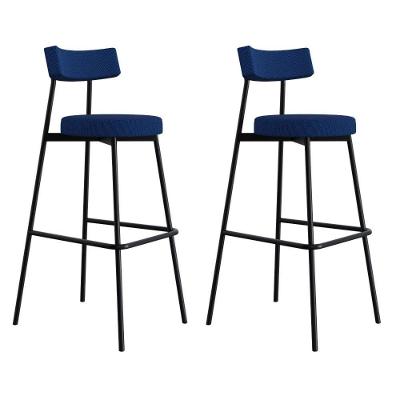 Banqueta Alta Stout Ae: 100 / Aa: 75cm C/02 Un. Bqst7510.2 Azul Jeans City Azul Jeans City
