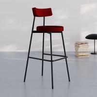 Banqueta Alta Stout Ae: 100 / Aa: 75cm C/02 Un. Bqst7510.2 Vermelho Vinho City Vermelho Vinho City - 2