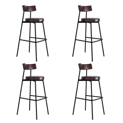 Banqueta Alta Stout Ae: 100 / Aa: 75cm C/04 Un. Bqst7510.4 Courino Café Courino Café