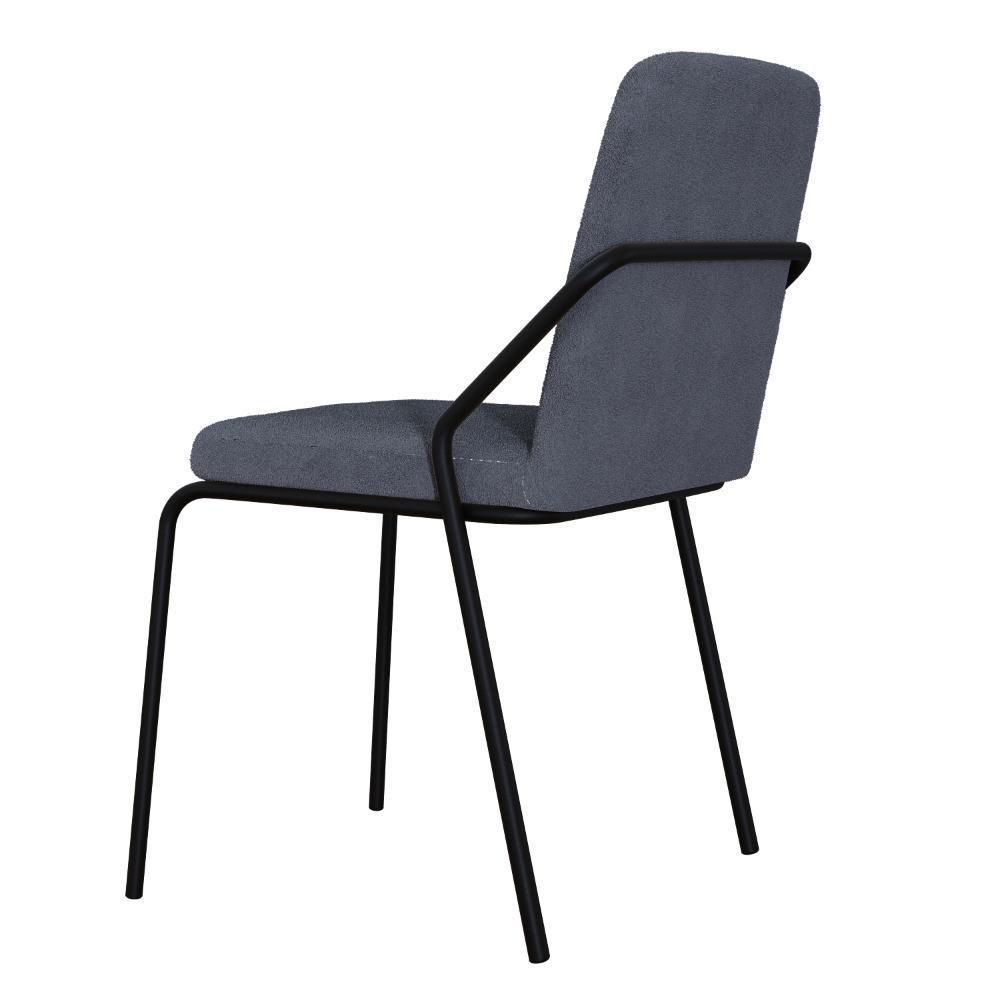 Cadeira Bloom Fixa C-4 Pes S-braco 490x580x850 Mm Com 1 Un Boucle Nuvem Boucle Nuvem - 4