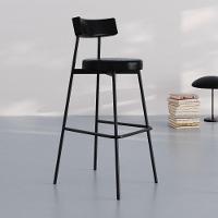 Banqueta Alta Stout Ae: 100 / Aa: 75cm C/04 Un. Bqst7510.4 Courino Preto Courino Preto - 2