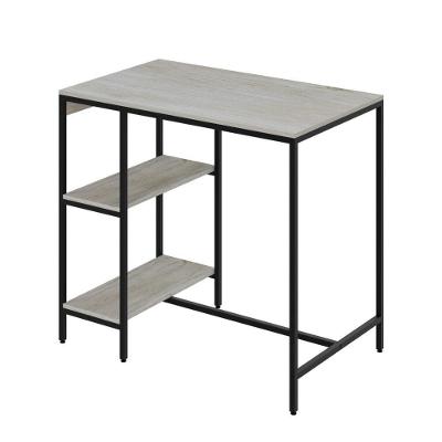 Mesa Bistrô 100x60x92cm C-02banquetas Tub Tucjbi1060.2b Snow Est.preta Snow - Est.preta