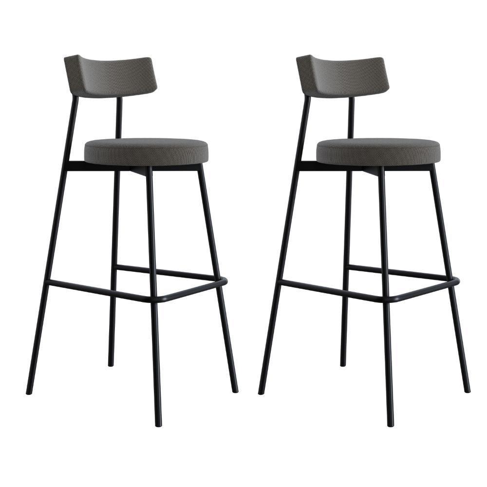 Banqueta Alta Stout Ae: 100 / Aa: 75cm C/02 Un. Bqst7510.2 Fendi Cinza City Fendi Cinza City - 1