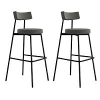 Banqueta Alta Stout Ae: 100 / Aa: 75cm C/02 Un. Bqst7510.2 Fendi Cinza City Fendi Cinza City - 1