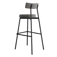 Banqueta Alta Stout Ae: 100 / Aa: 75cm C/02 Un. Bqst7510.2 Fendi Cinza City Fendi Cinza City