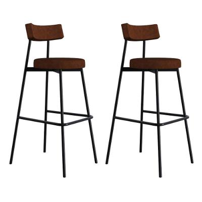 Banqueta Alta Stout Ae: 100 / Aa: 75cm C/02 Un. Bqst7510.2 Courino Whisky