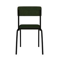 Cadeira Fit Fixa C/4 Pes 475 X 505 X 810 Mm C/2 Un. Klee Verde Musgo Klee Verde Musgo - 5