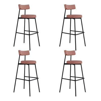 Banqueta Alta Stout Ae: 100 / Aa: 75cm C/04 Un. Bqst7510.4 Rosa Linked Rosa Linked