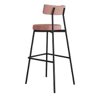 Banqueta Alta Stout Ae: 100 / Aa: 75cm C/04 Un. Bqst7510.4 Rosa Linked Rosa Linked