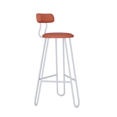 Conjunto 2 Banquetas Alta Ginger Courino Marte Terra Rosê