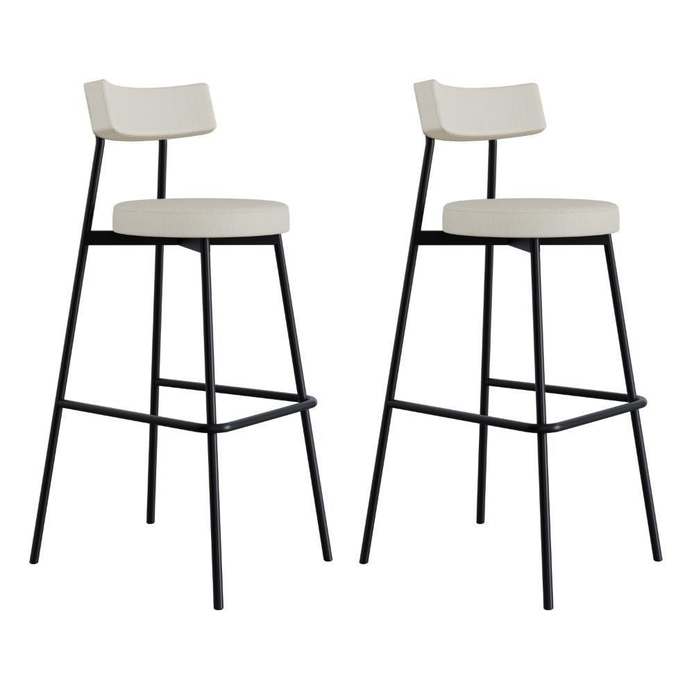 Banqueta Alta Stout Ae: 100 / Aa: 75cm C/02 Un. Bqst7510.2 Areia Corriente Areia Corriente - 1