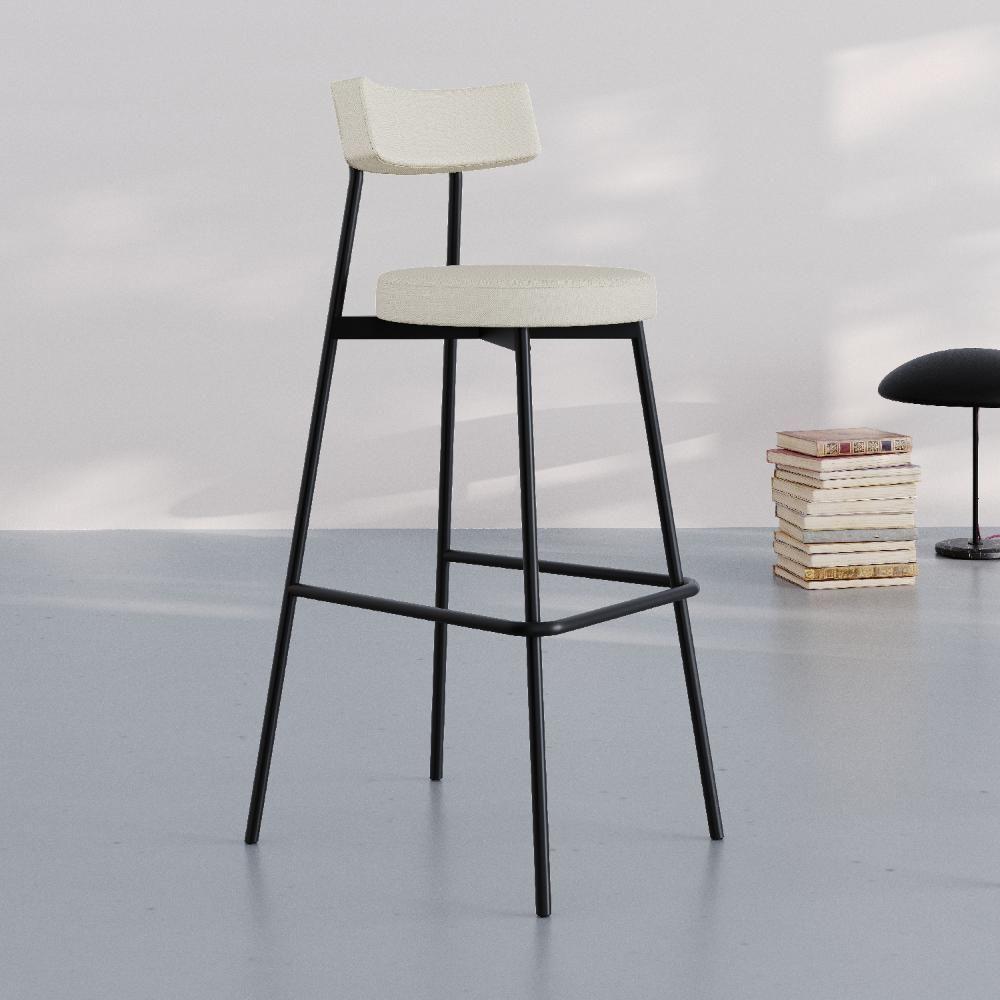 Banqueta Alta Stout Ae: 100 / Aa: 75cm C/02 Un. Bqst7510.2 Areia Corriente Areia Corriente - 2