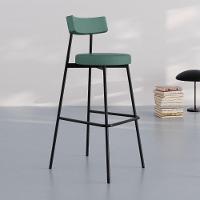 Banqueta Alta Stout Ae: 100 / Aa: 75cm C/02 Un. Bqst7510.2 Courino Urano Verde Sálvia - 2