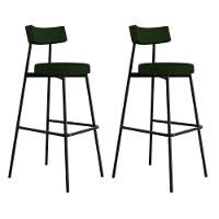 Banqueta Alta Stout Ae: 100 / Aa: 75cm C/02 Un. Bqst7510.2 Verde Musgo City Verde Musgo City - 1