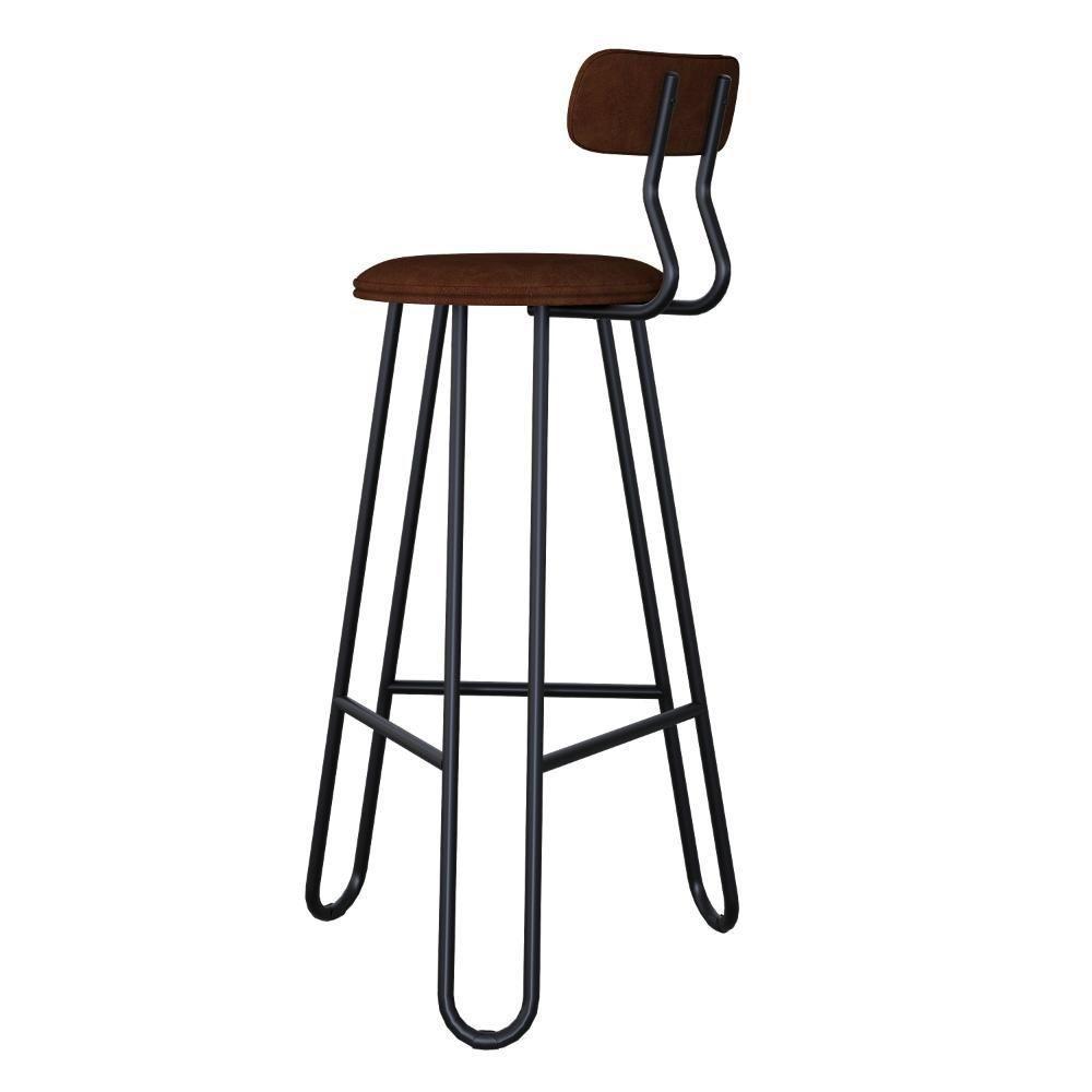 Conjunto 4 Banquetas Alta Ginger Courino Whisky - 2