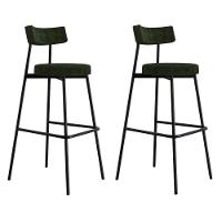 Banqueta Alta Stout Ae: 100 / Aa: 75cm C/02 Un. Bqst7510.2 Boucle Verde Alga Boucle Verde Alga - 1