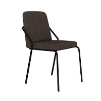 Cadeira Bloom Fixa C-4 Pes S-braco 490x580x850 Mm Com 1 Un Boucle Marrom Castor Boucle Marrom Castor - 1