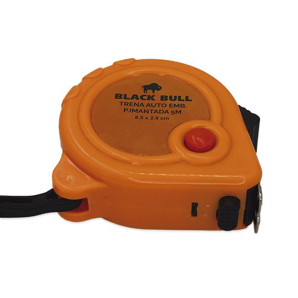 Trena Fita Auto Emborrachada P. Imantada 5m Black Bull - 2