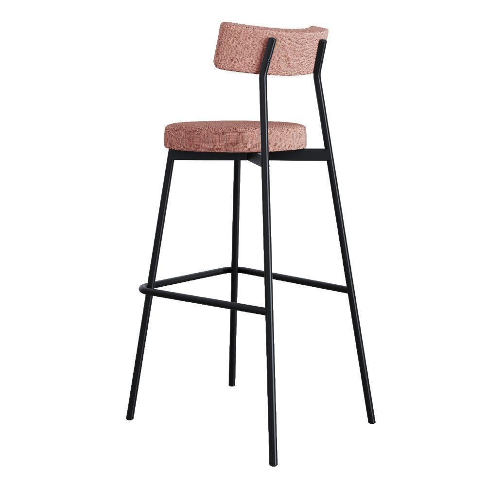 Banqueta Alta Stout Ae: 100 / Aa: 75cm C/02 Un. Bqst7510.2 Rosa Linked Rosa Linked - 4