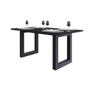 Mesa De Jantar Bronx Rg2 160x90x77cm Brmj9160rg2 Preto Tx - Est.preta Preto Tx/est.preta - 5