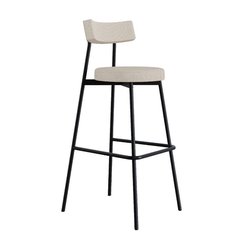 Banqueta Alta Stout Ae: 100 / Aa: 75cm Bqst7510 Areia Light City Areia Light City - 1