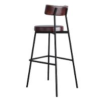 Banqueta Alta Stout Ae: 100 / Aa: 75cm Bqst7510 Courino Café Courino Café