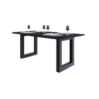 Mesa De Jantar Bronx Rg2 180x90x77cm Brmj9180rg2 Preto Tx - Est.preta Preto Tx/est.preta - 5