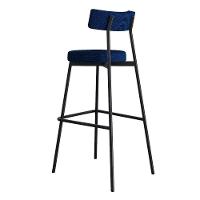 Banqueta Alta Stout Ae: 100 / Aa: 75cm Bqst7510 Azul Corriente Azul Corriente