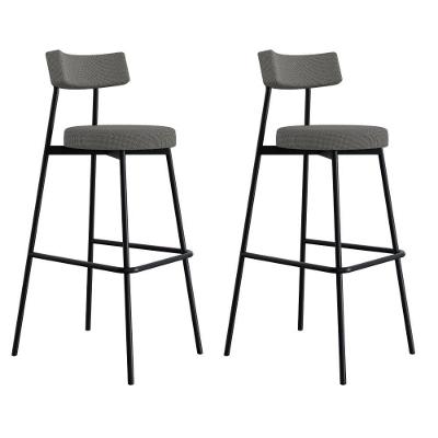 Banqueta Alta Stout Ae: 100 / Aa: 75cm C/02 Un. Bqst7510.2 Etnico Duna Areia Etnico Duna Areia