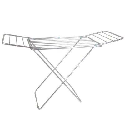 Varal De Chão Alumínio Com Abas 153x56cm - Comporta 8,16m De Roupas
