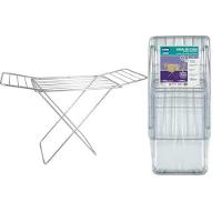 Varal De Chão Alumínio Com Abas 153x56cm - Comporta 8,16m De Roupas - 3