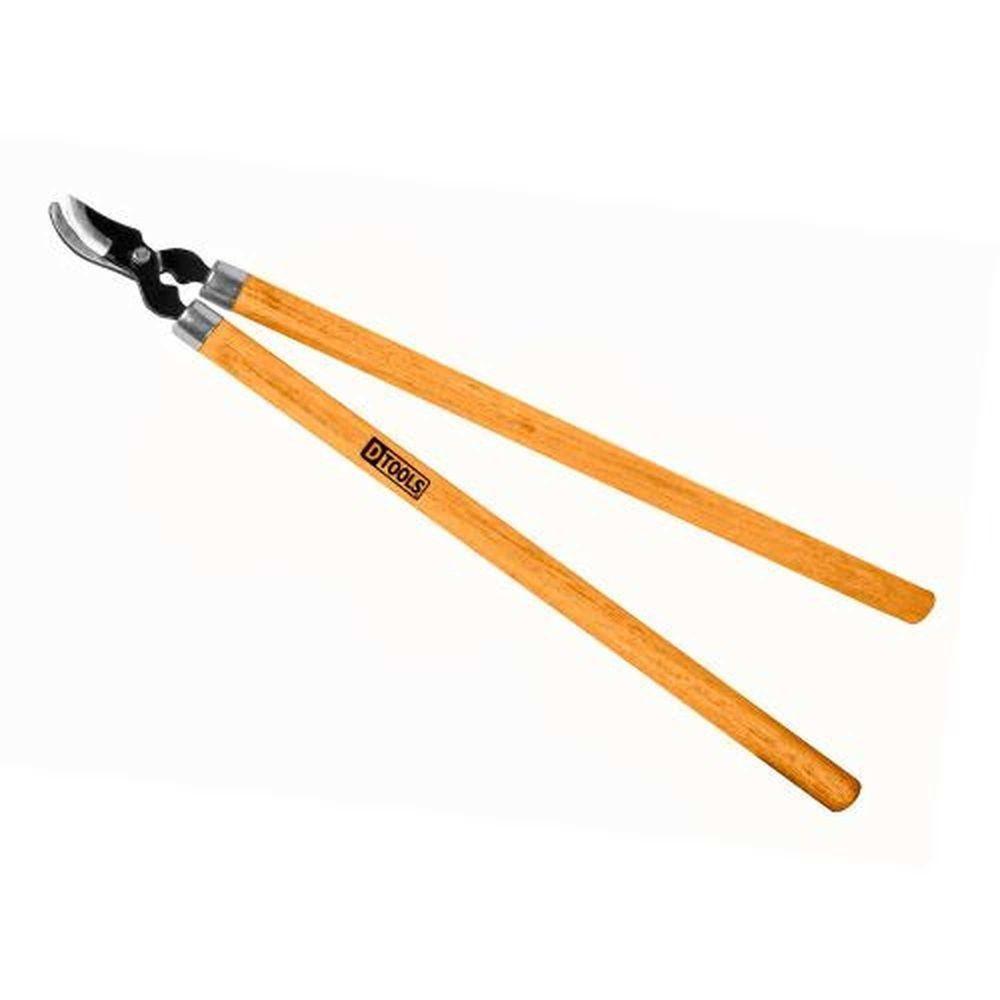 Tesoura De Poda 60cm Com Cabo De Madeira - Ideal Para Jardins E Hortas - 1