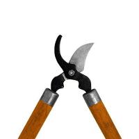 Tesoura De Poda 60cm Com Cabo De Madeira - Ideal Para Jardins E Hortas - 3