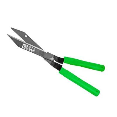 Tesoura Para Grama 12'' Cabo Plástico Verde - Ideal Para Jardins E Arbustos