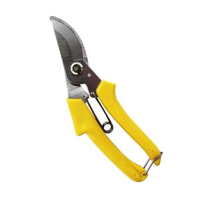 Tesoura De Poda 8'' Amarela Para Jardins E Hortas - Dtools