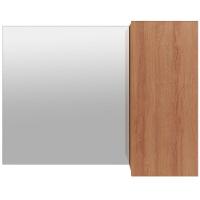 Espelheira Para Banheiro 80 Cm Com 1 Porta Marina Amêndoa - 7