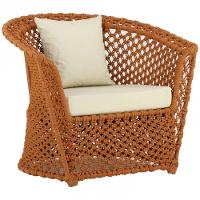 Kit Sofá Poltronas E Mesa Flórida Alumínio Area Jardim Azul - 3